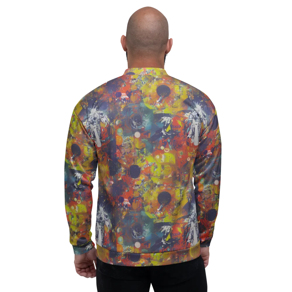 Lucid Revolution on Bomber Jacket — Back