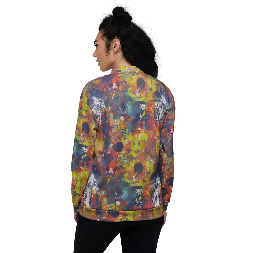 Lucid Revolution on Bomber Jacket — Back