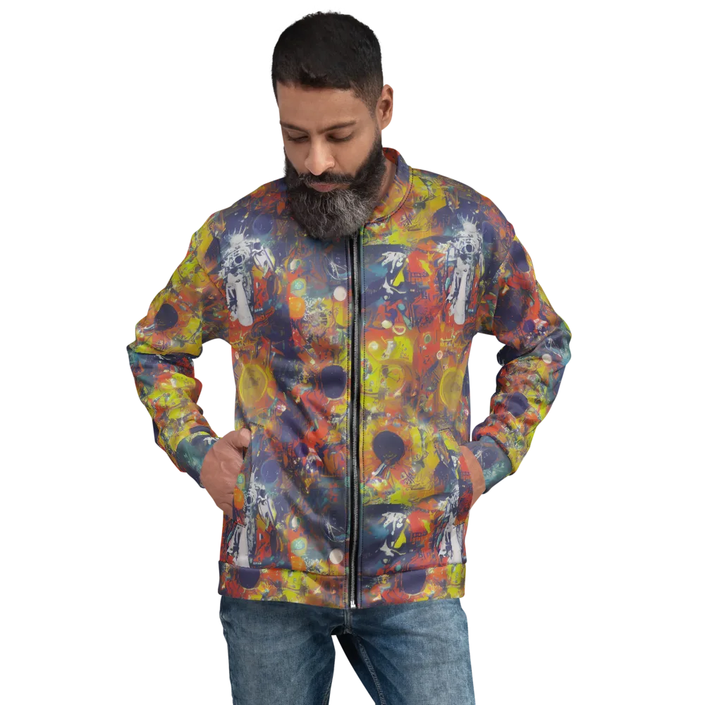 Lucid Revolution on Bomber Jacket — Front