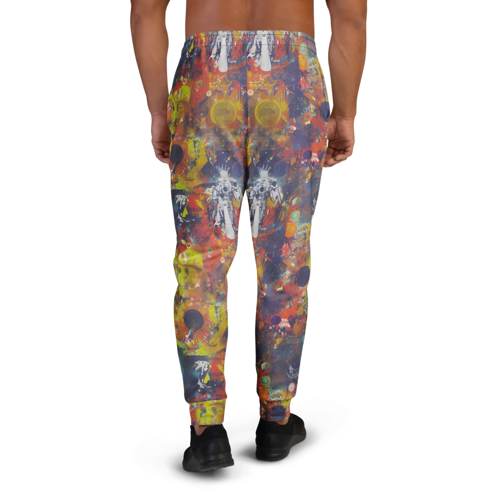 Lucid Revolution on Men's Joggers — Back