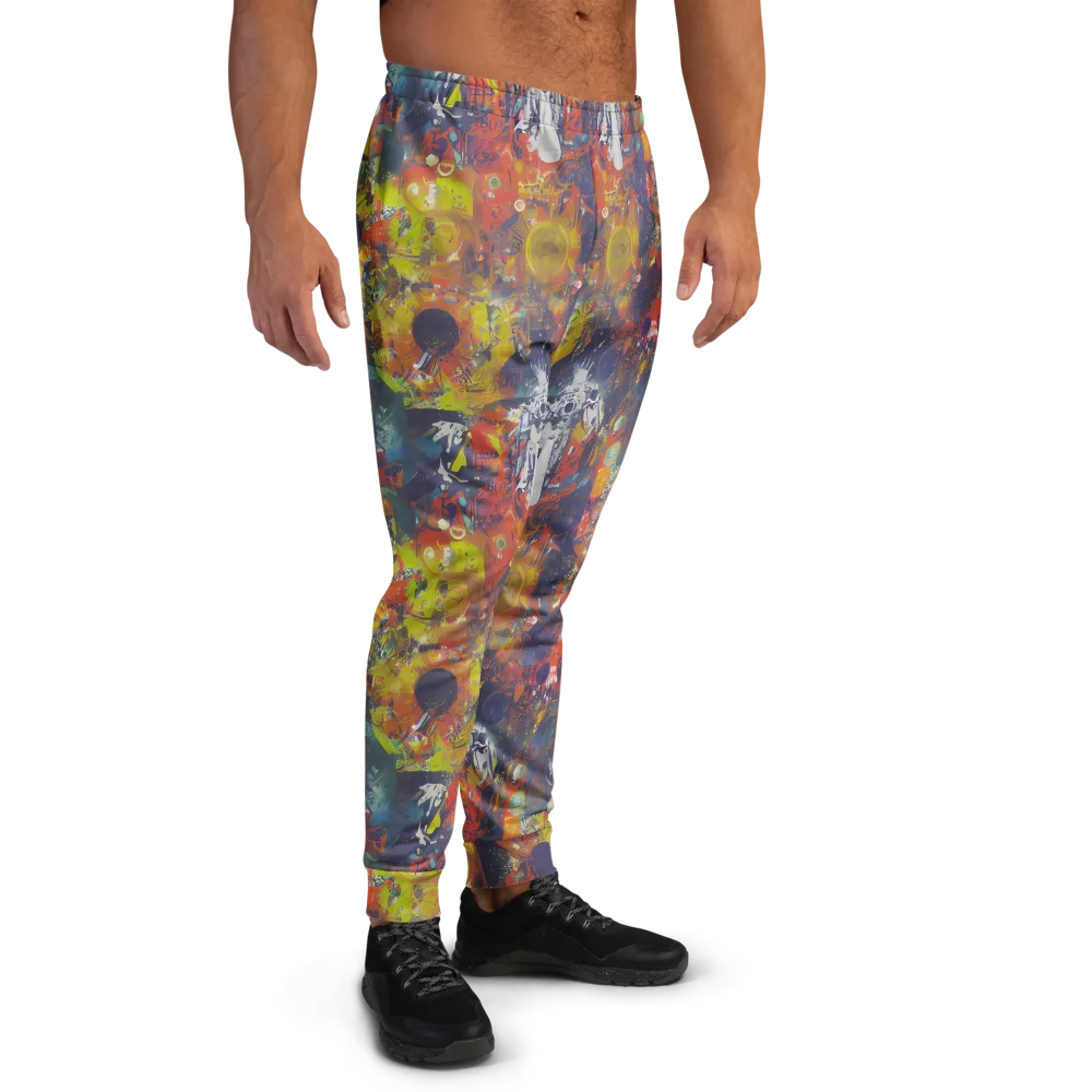 Lucid Revolution on Men's Joggers — Right