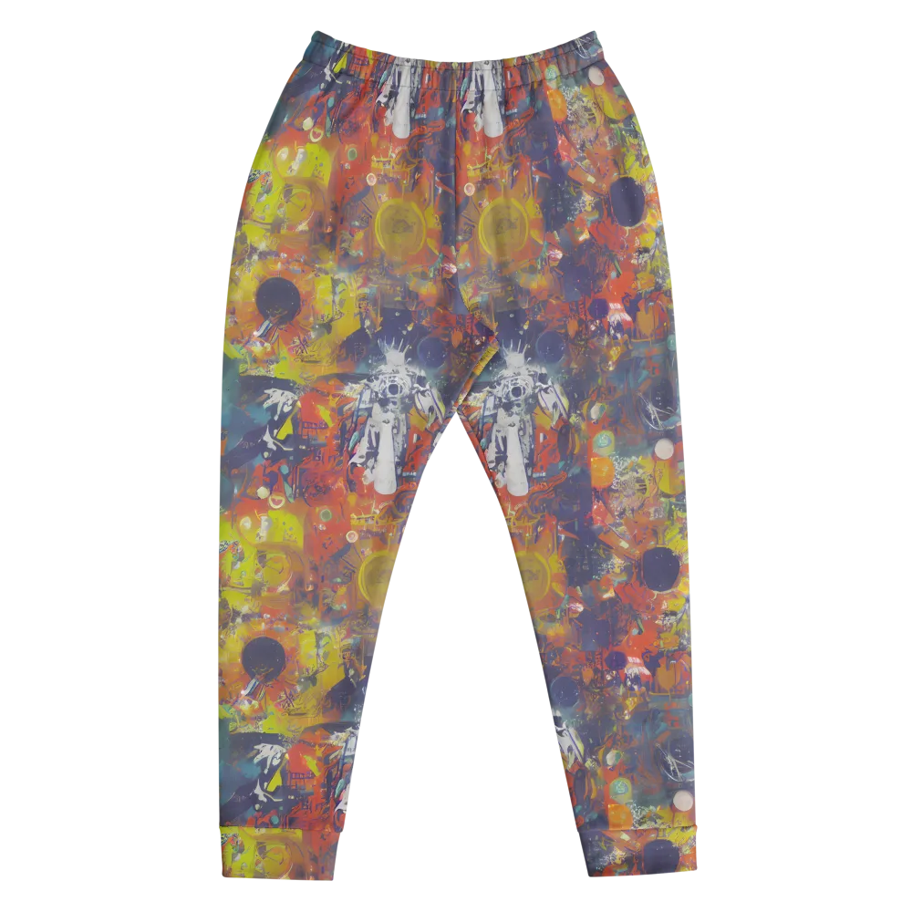 Lucid Revolution on Men's Joggers — Front