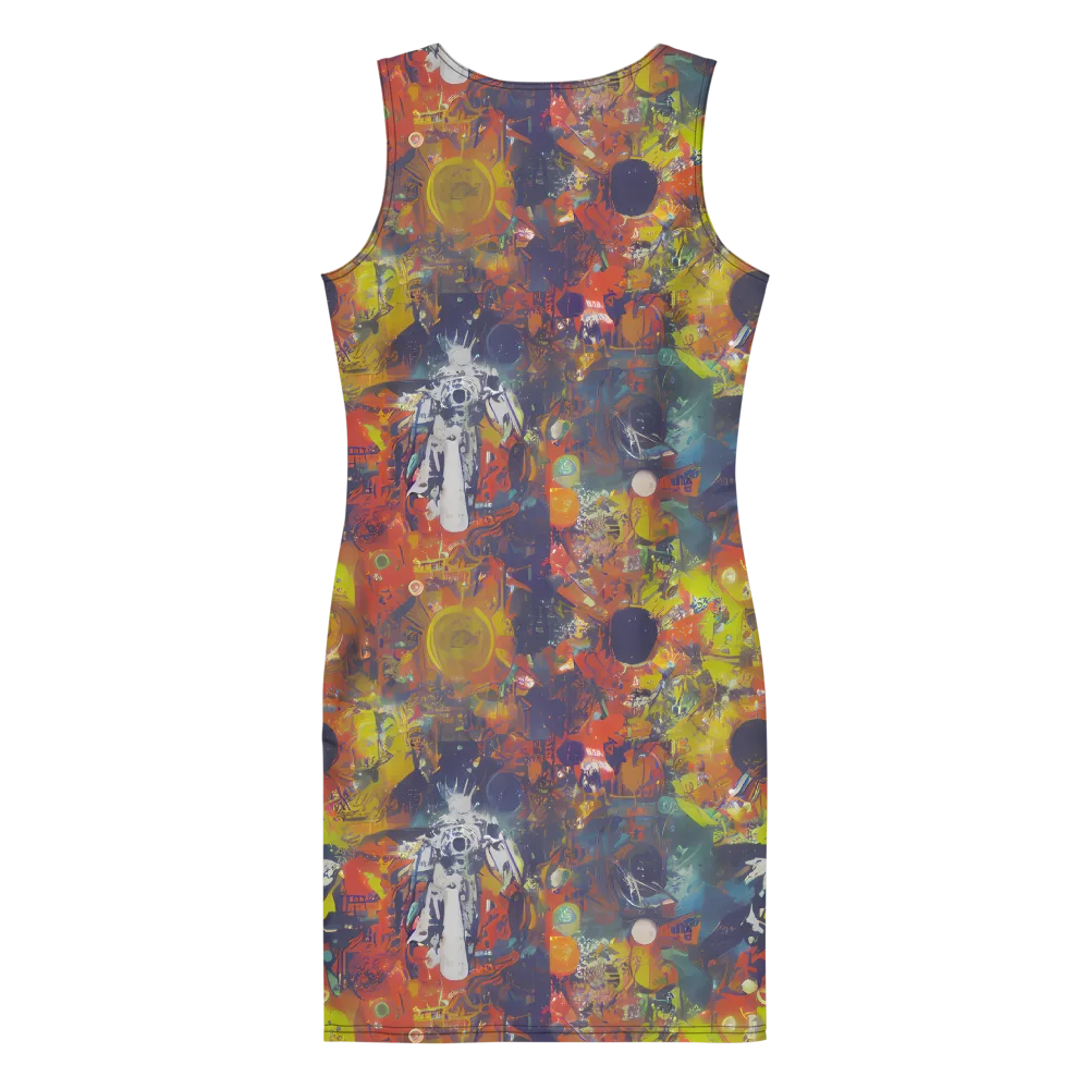 Lucid Revolution on Bodycon Dress — Back