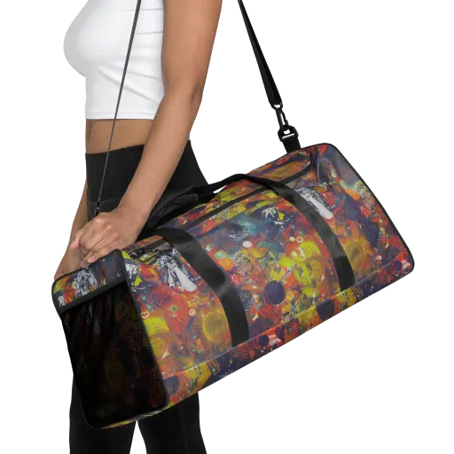 Lucid Revolution on a Duffle Bag