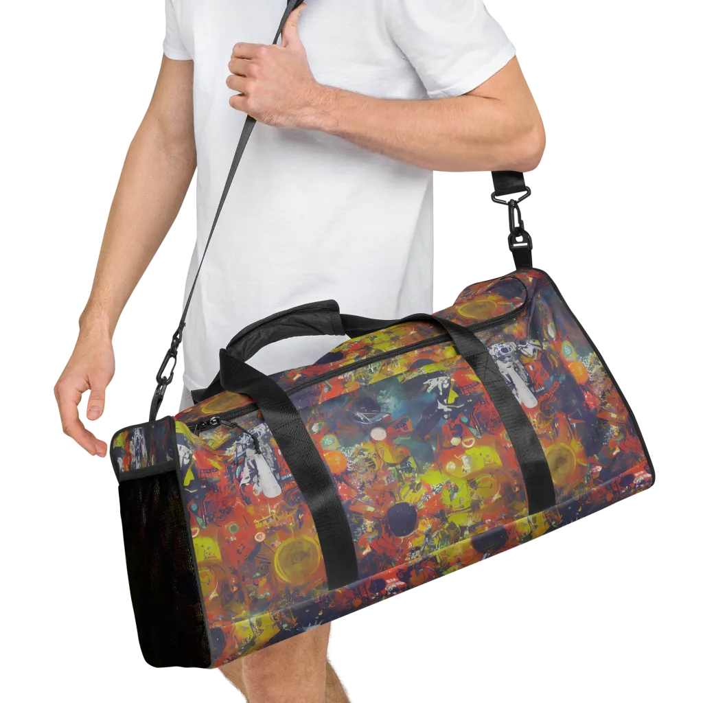Lucid Revolution on Duffle Bag — Right Front