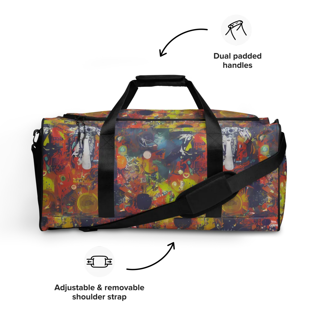 Lucid Revolution on Duffle Bag — Front