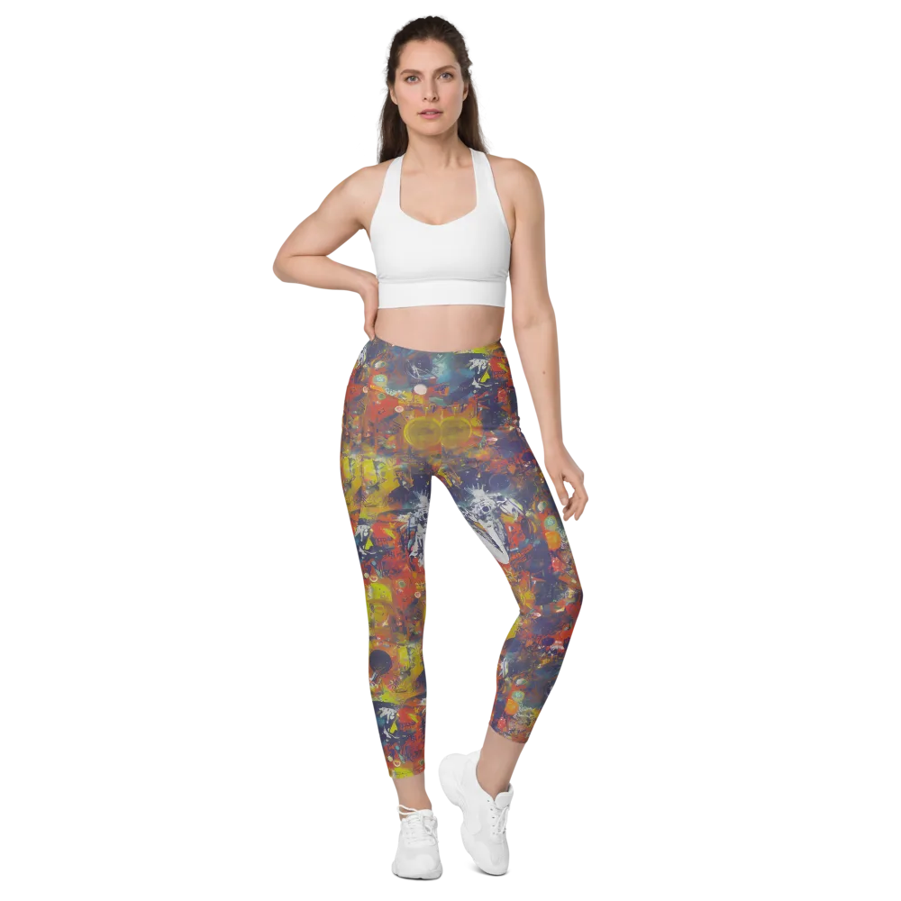 Lucid Revolution on Leggings with Pockets — Front
