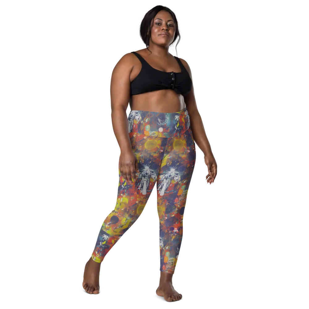 Lucid Revolution on Leggings with Pockets — Front