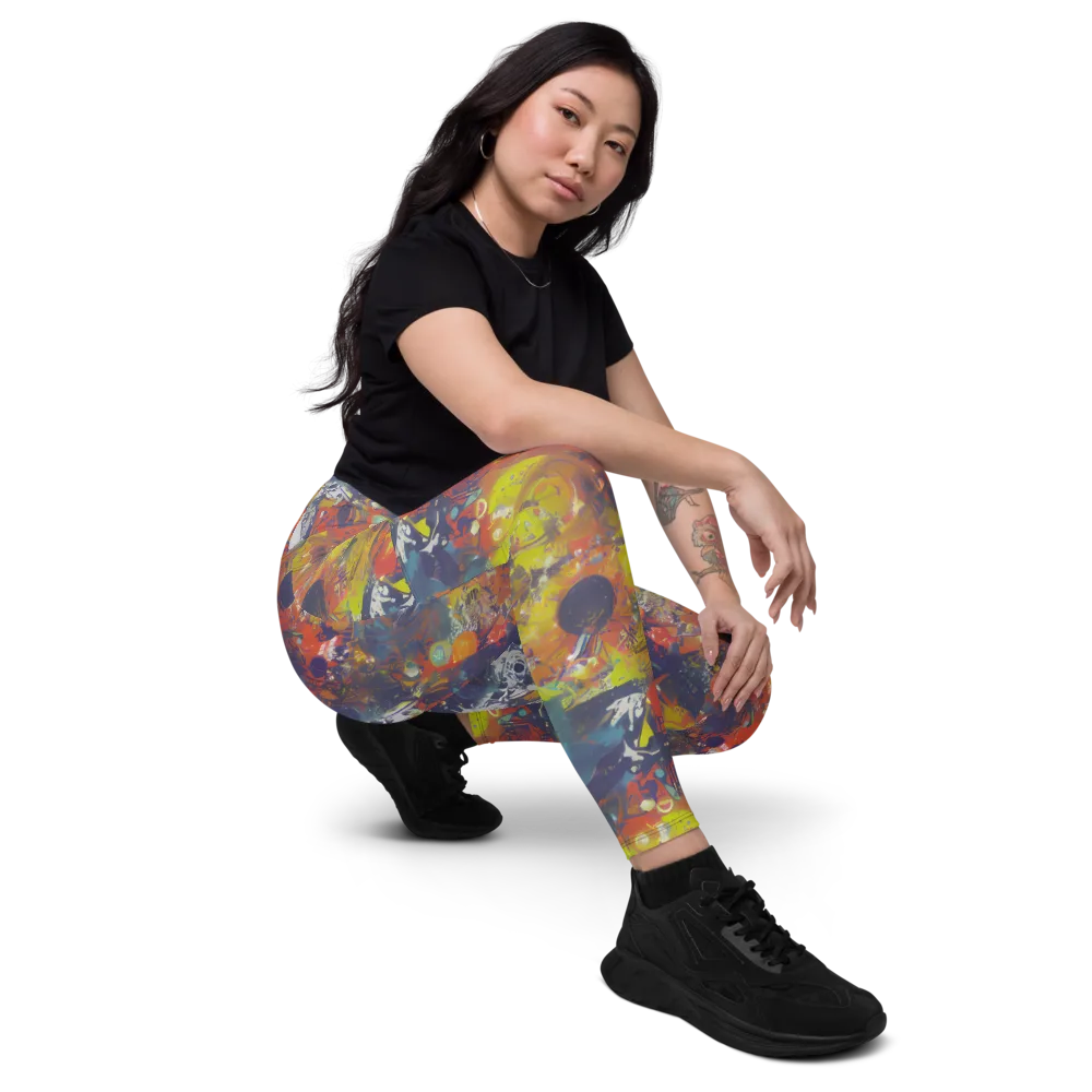 Lucid Revolution on Leggings with Pockets — Right Front