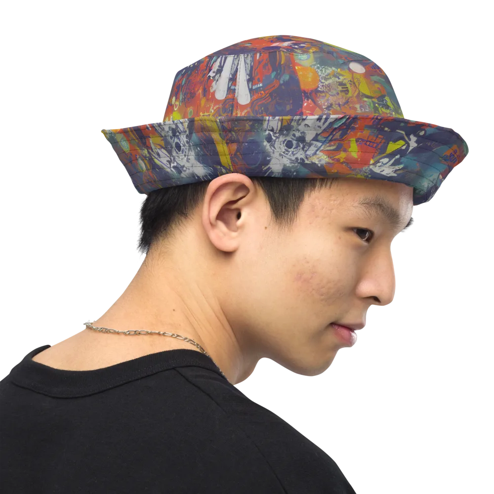 Lucid Revolution on Reversible Bucket Hat — Right Outside