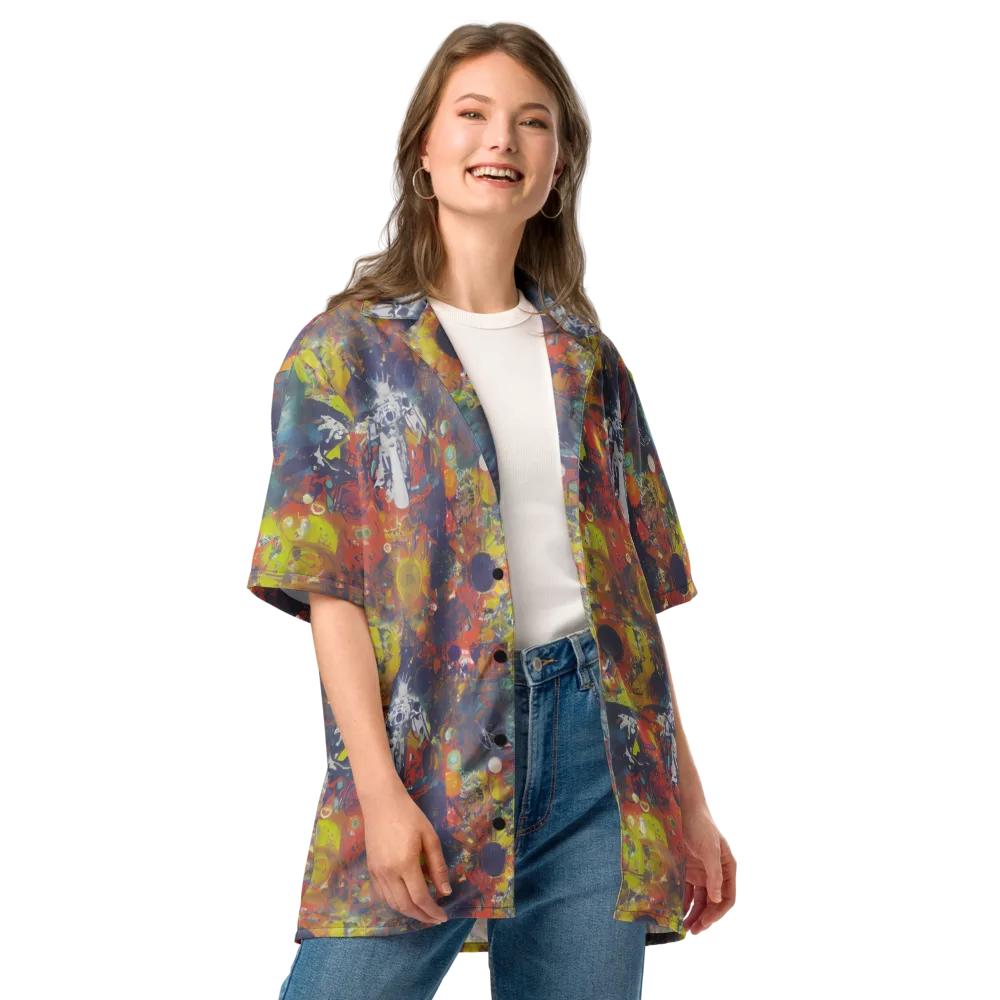 Lucid Revolution on Button Shirt — Front