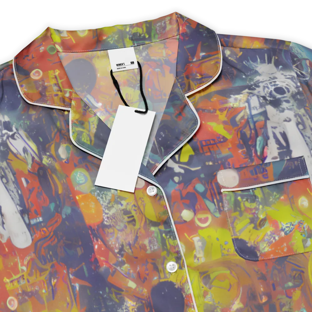 Lucid Revolution on Women's Short Sleeve Pajama Top — Product details