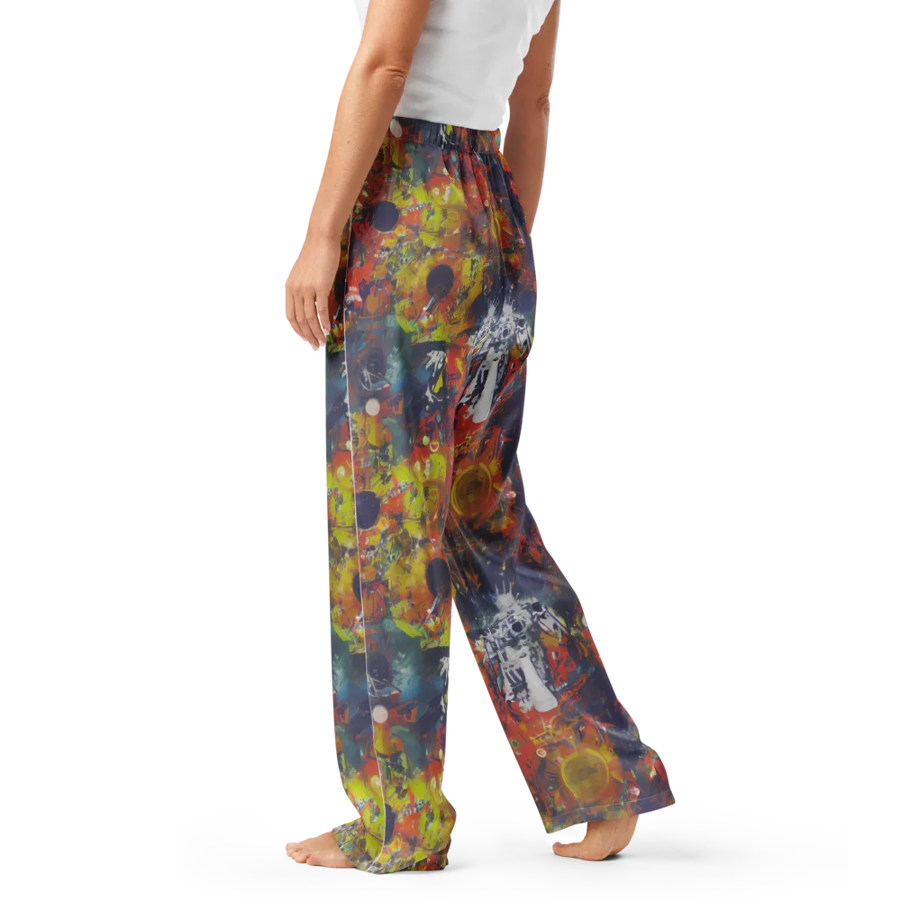 Lucid Revolution on Women's Pajama Pants — Left
