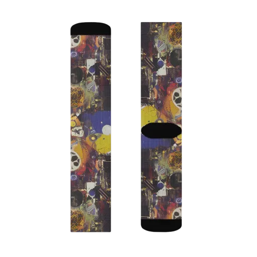 Abstract Galaxy on a Socks