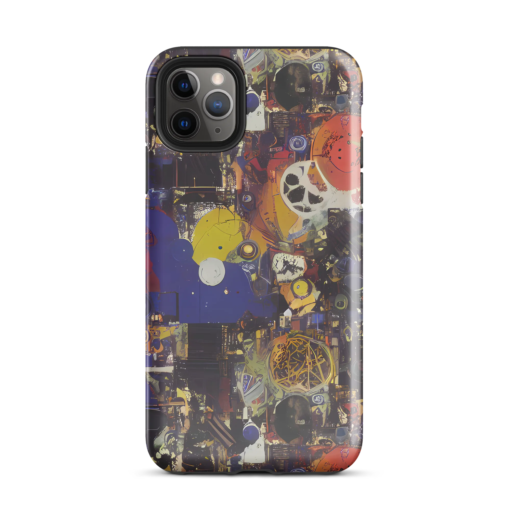 Abstract Galaxy on Tough Case for iPhone® — Front