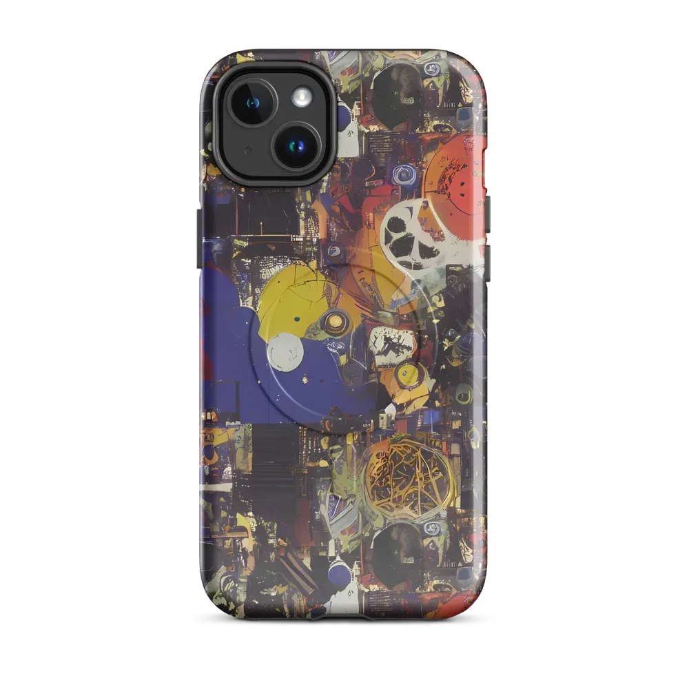 Abstract Galaxy on MagSafe Tough Case for iPhone® — Front