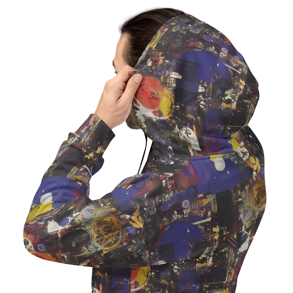 Abstract Galaxy on Hoodie — Back