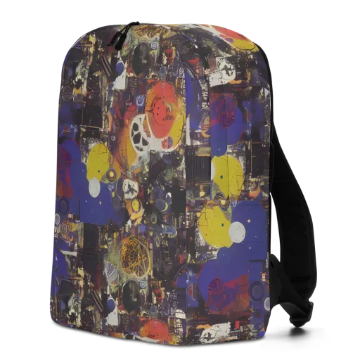 Abstract Galaxy on a Minimalist Backpack