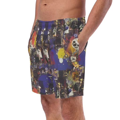 Abstract Galaxy on a Swim Trunks