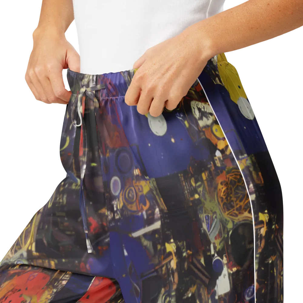 Abstract Galaxy on Women's Pajama Pants — Product details