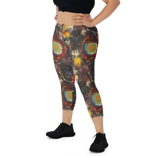 Lunar Funk on a Capri Leggings