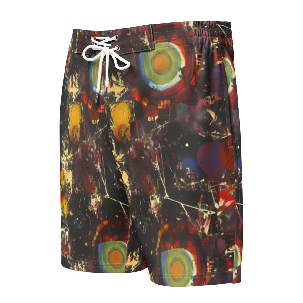 Lunar Funk on Men's Board Shorts — Front