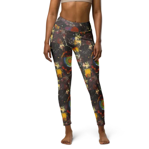 Lunar Funk on a Yoga Leggings