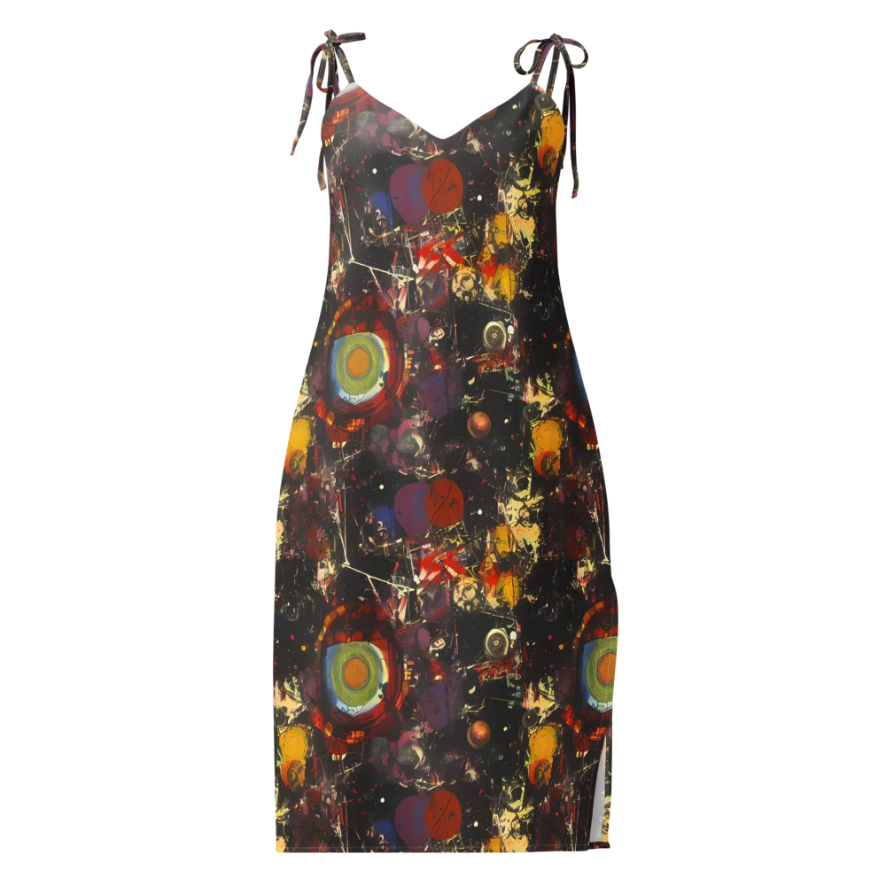 Lunar Funk on Slip Dress — Front