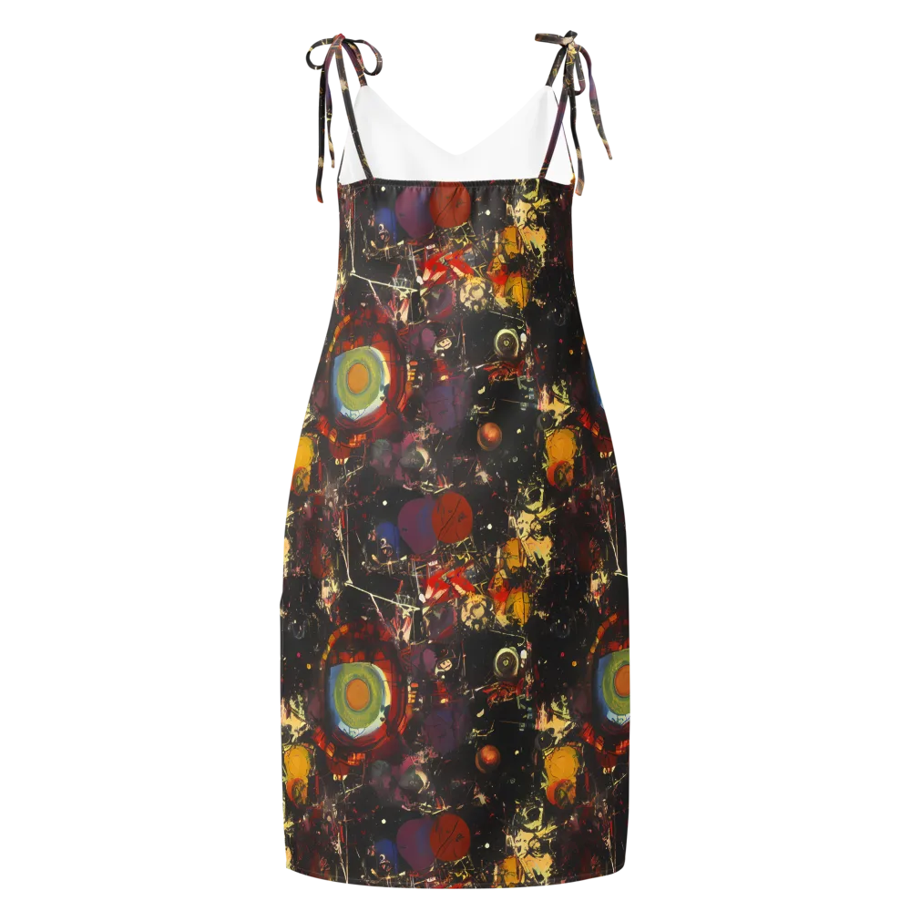 Lunar Funk on Slip Dress — Back