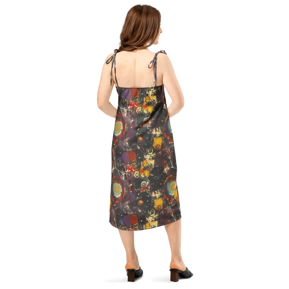 Lunar Funk on Slip Dress — Back