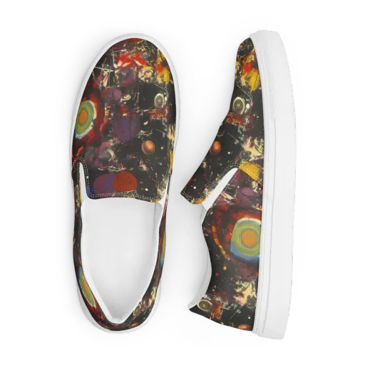 Lunar Funk on a Men's Slip-On Canvas Shoes