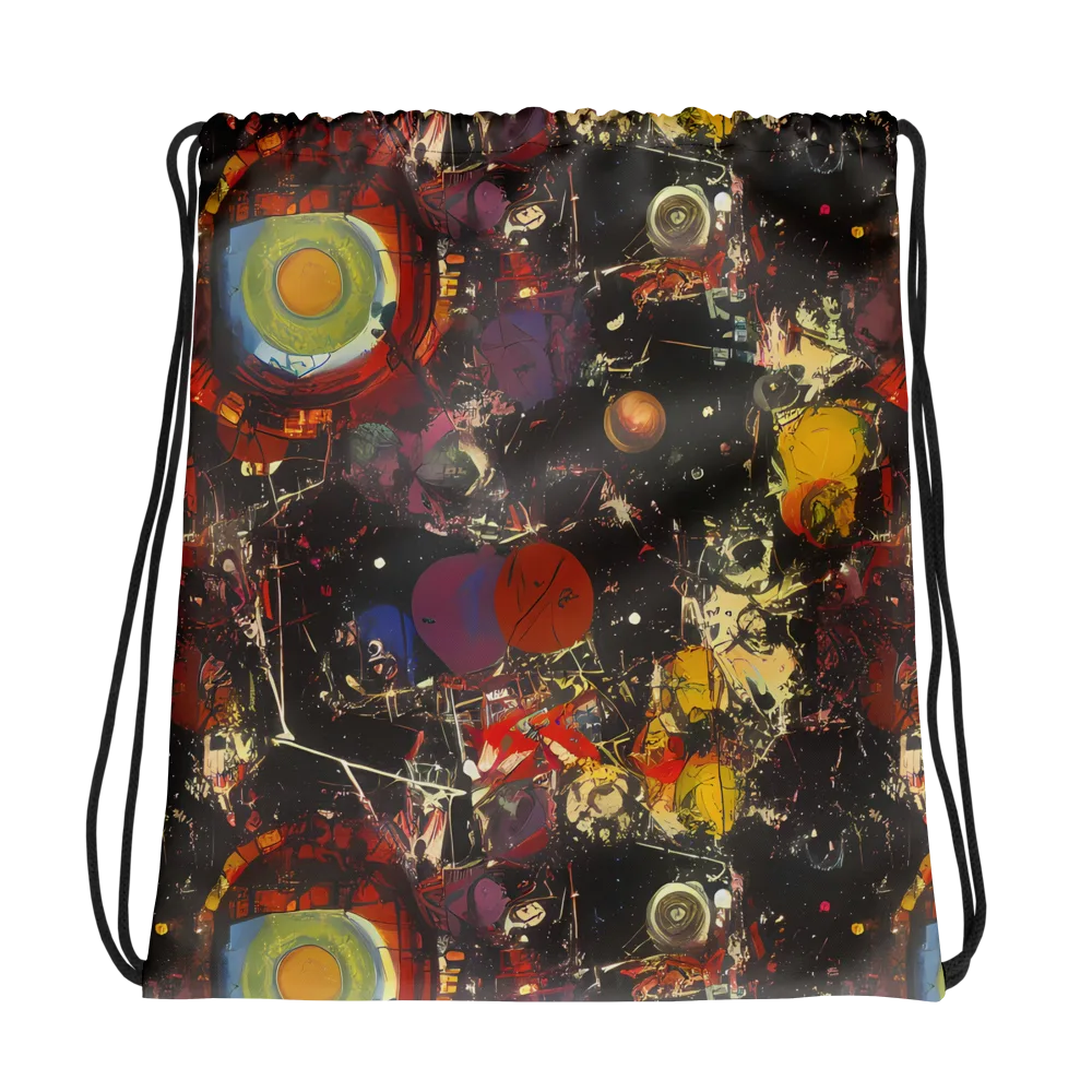 Lunar Funk on Drawstring Bag — Photo