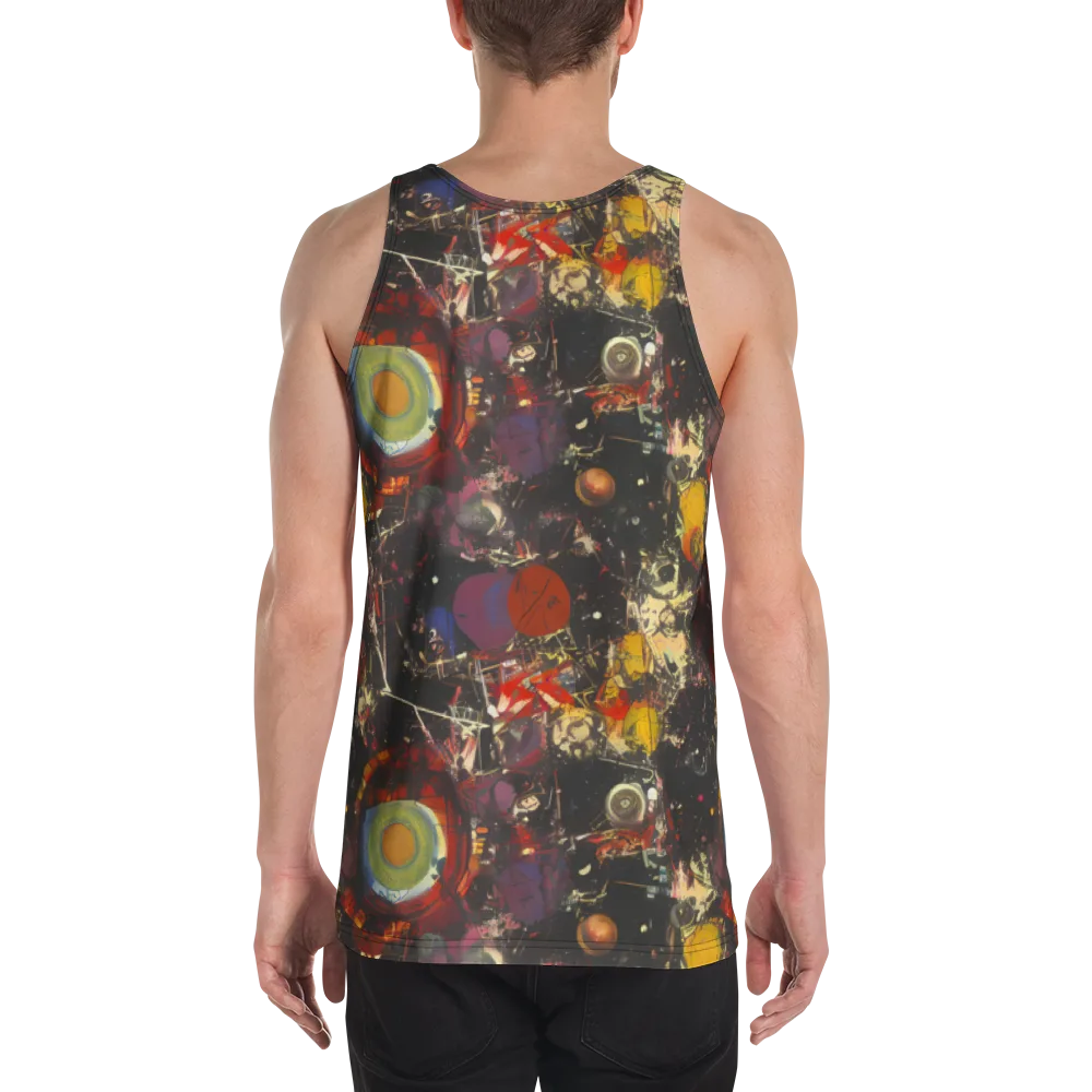 Lunar Funk on Men's Tank Top — Back