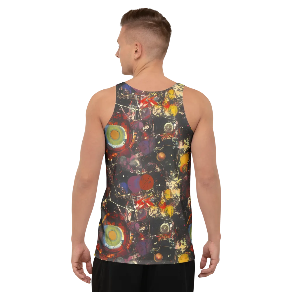 Lunar Funk on Men's Tank Top — Back
