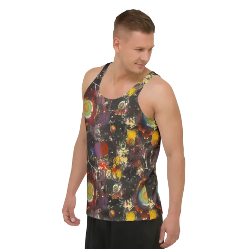 Lunar Funk on a Men's Tank Top