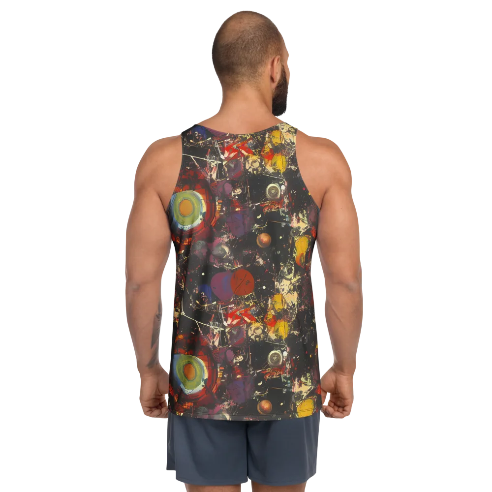 Lunar Funk on Men's Tank Top — Back