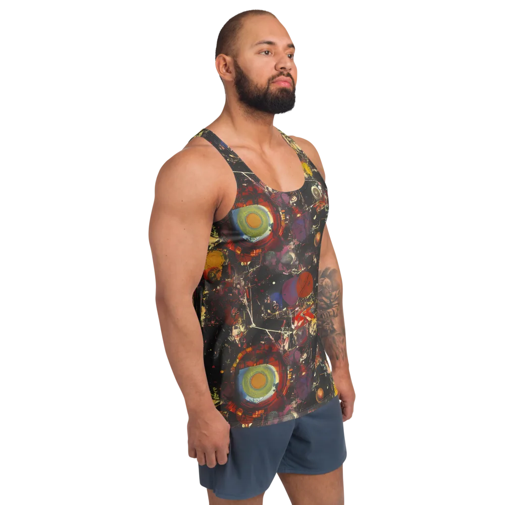 Lunar Funk on Men's Tank Top — Right Front