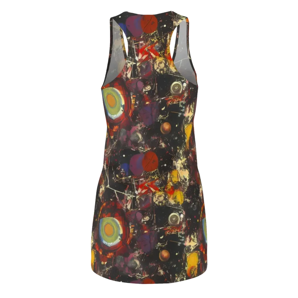 Lunar Funk on Racerback Dress — Back