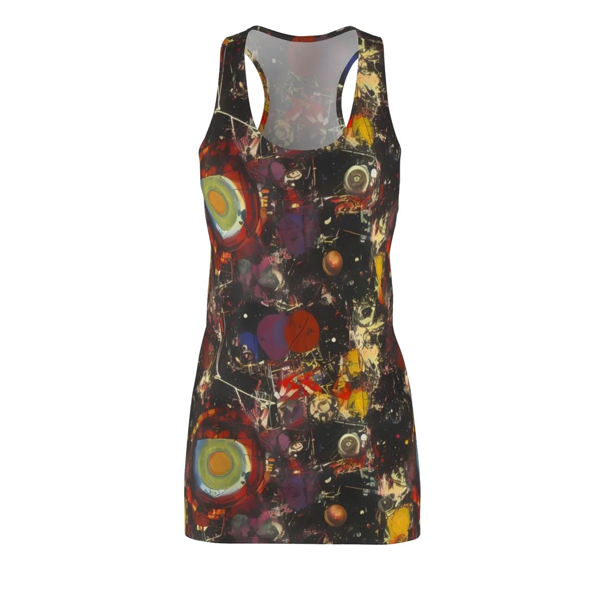 Lunar Funk on Racerback Dress — Front