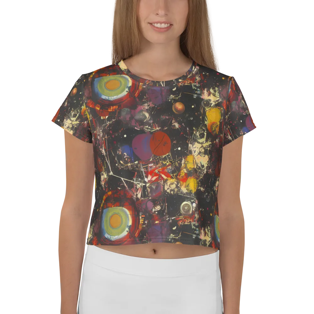 Lunar Funk on Crop Tee — Front