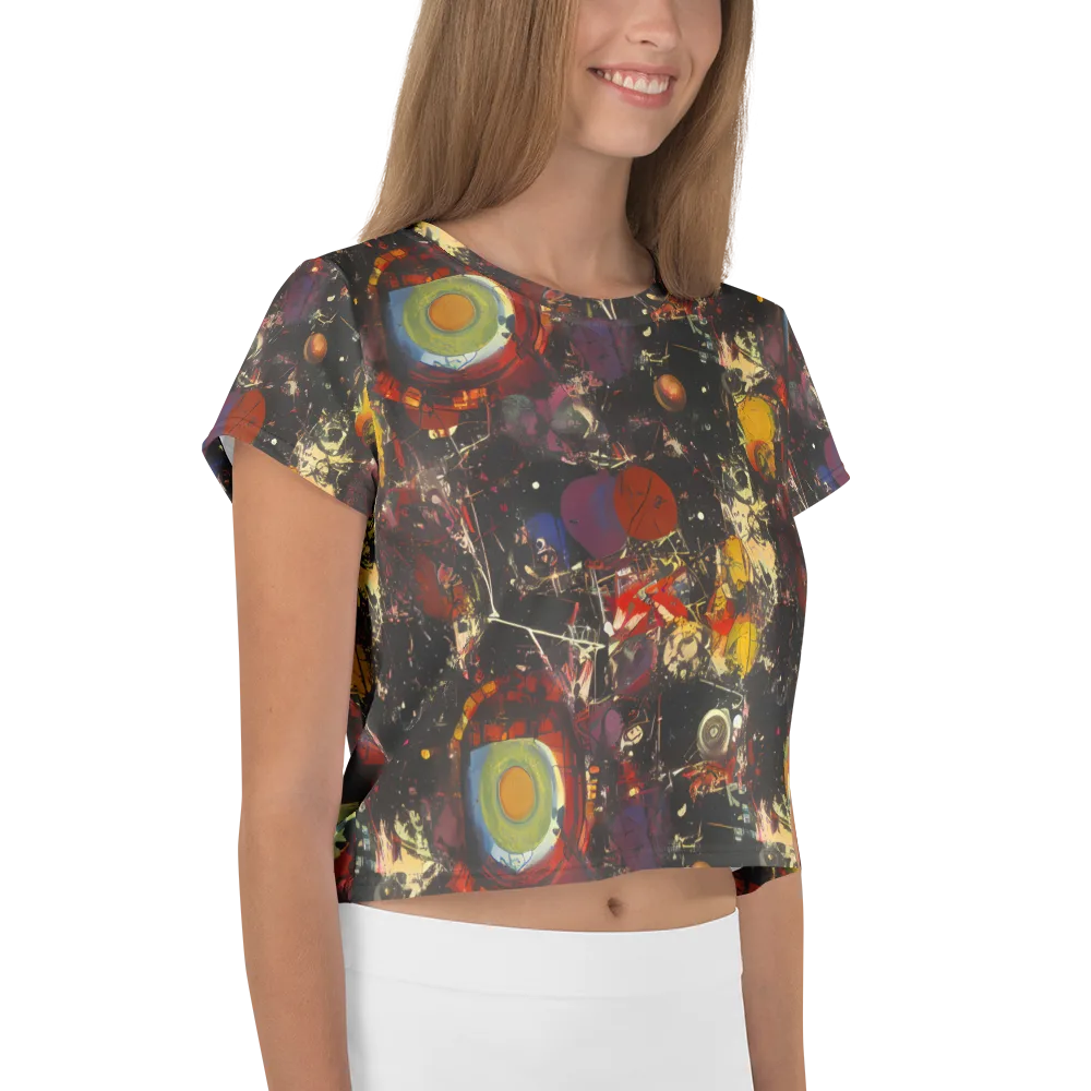 Lunar Funk on Crop Tee — Right