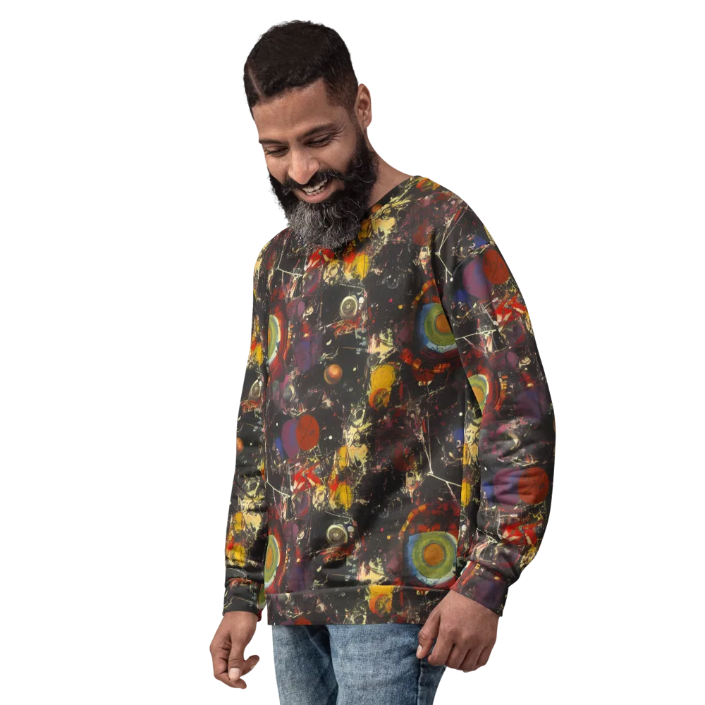 Lunar Funk on Sweatshirt — Left Front