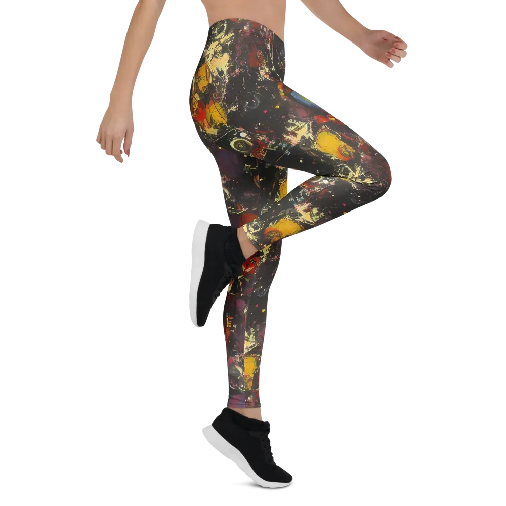 Lunar Funk on Leggings — Right