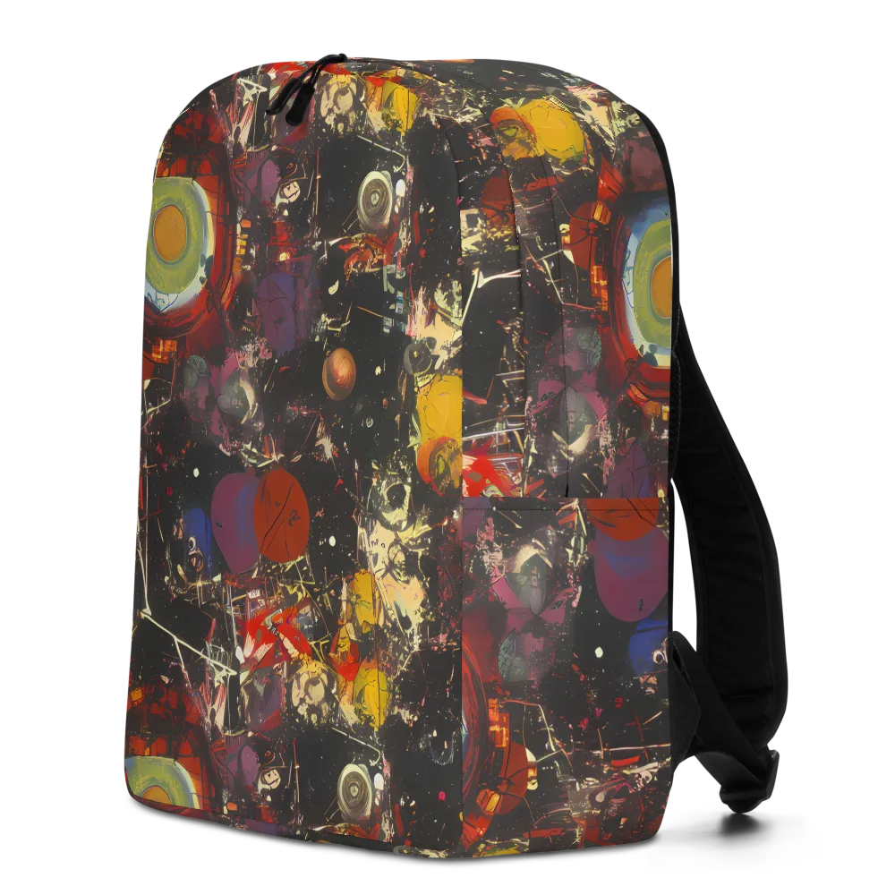 Lunar Funk on Minimalist Backpack — Left