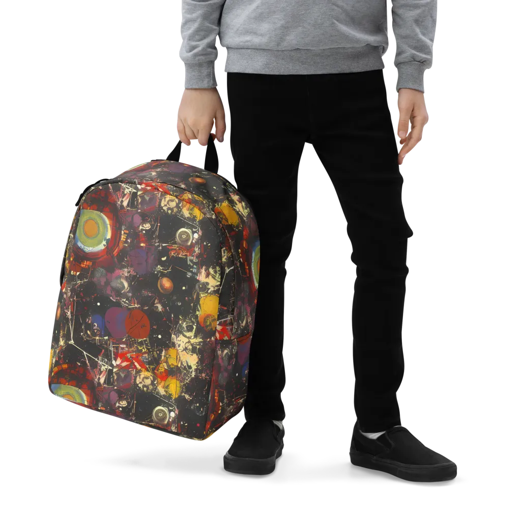 Lunar Funk on Minimalist Backpack — Zoomed-in