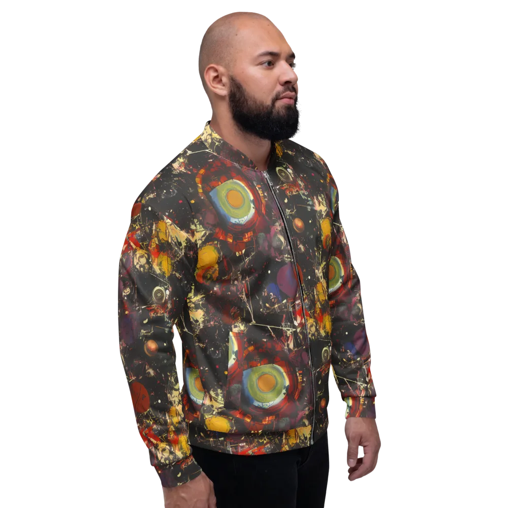 Lunar Funk on Bomber Jacket — Right