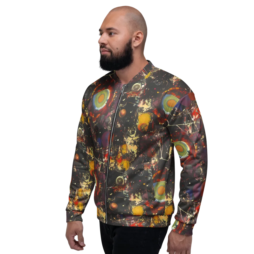 Lunar Funk on Bomber Jacket — Left