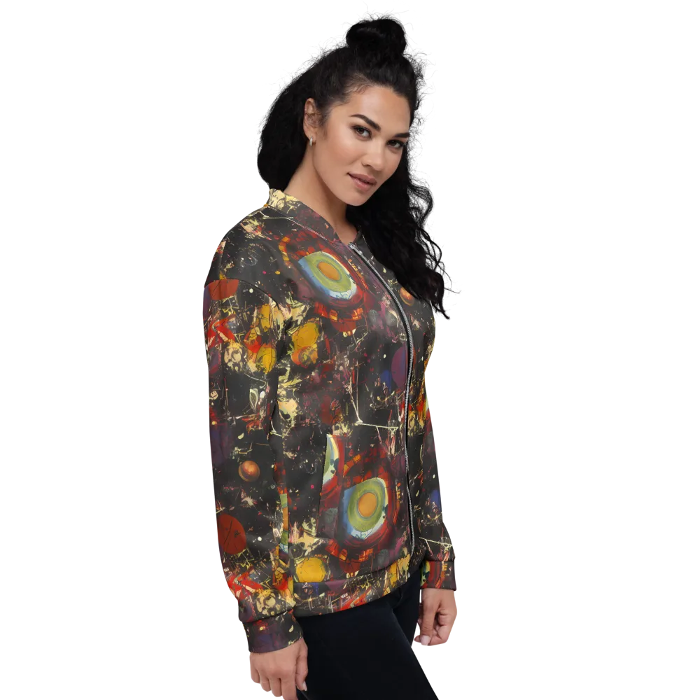 Lunar Funk on Bomber Jacket — Right