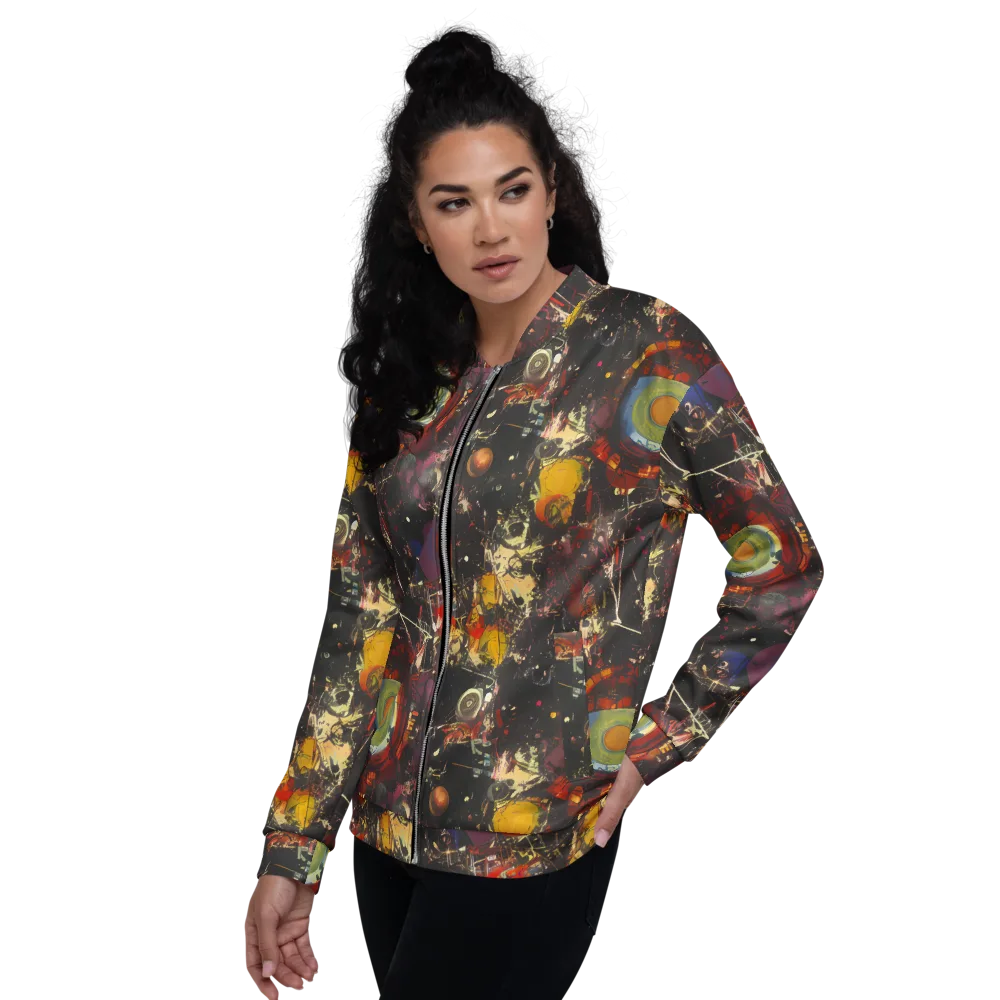 Lunar Funk on Bomber Jacket — Left