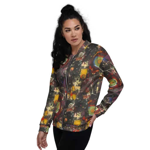 Lunar Funk on a Bomber Jacket